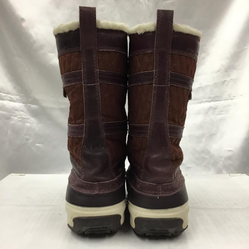 コロンビア Columbia アウトドアシューズ アウトドアシューズ BL1511-206 スノーブーツ 25cm 25.0cm 無地 ボルドー / ボルドー / レディース USED 古着 中古 10105871