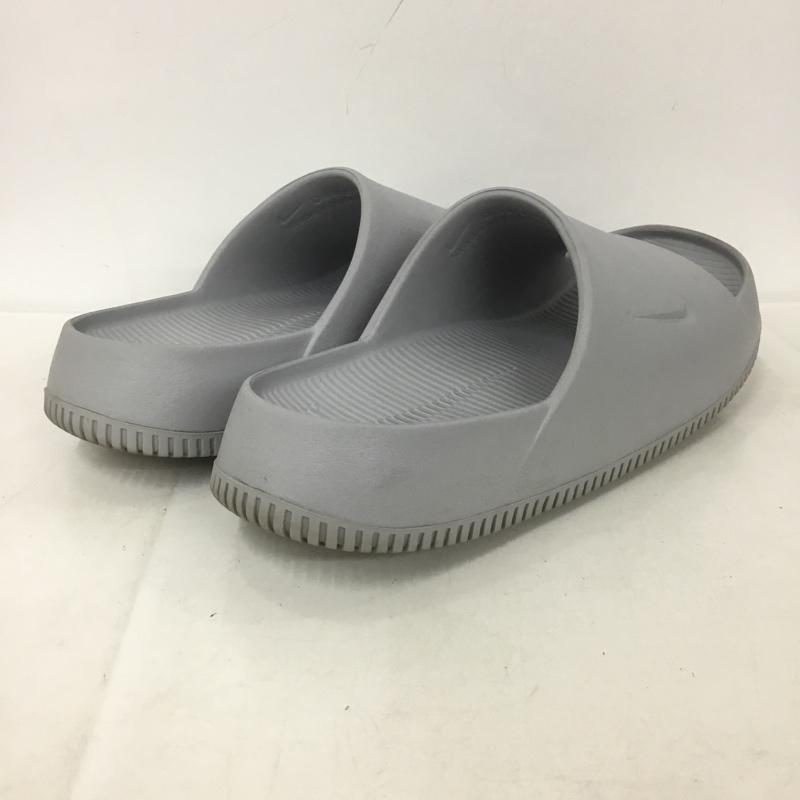 ナイキ NIKE サンダル サンダル シャワーサンダル M10 ワンポイント 灰 / グレー / メンズ USED 古着 中古 10135544
