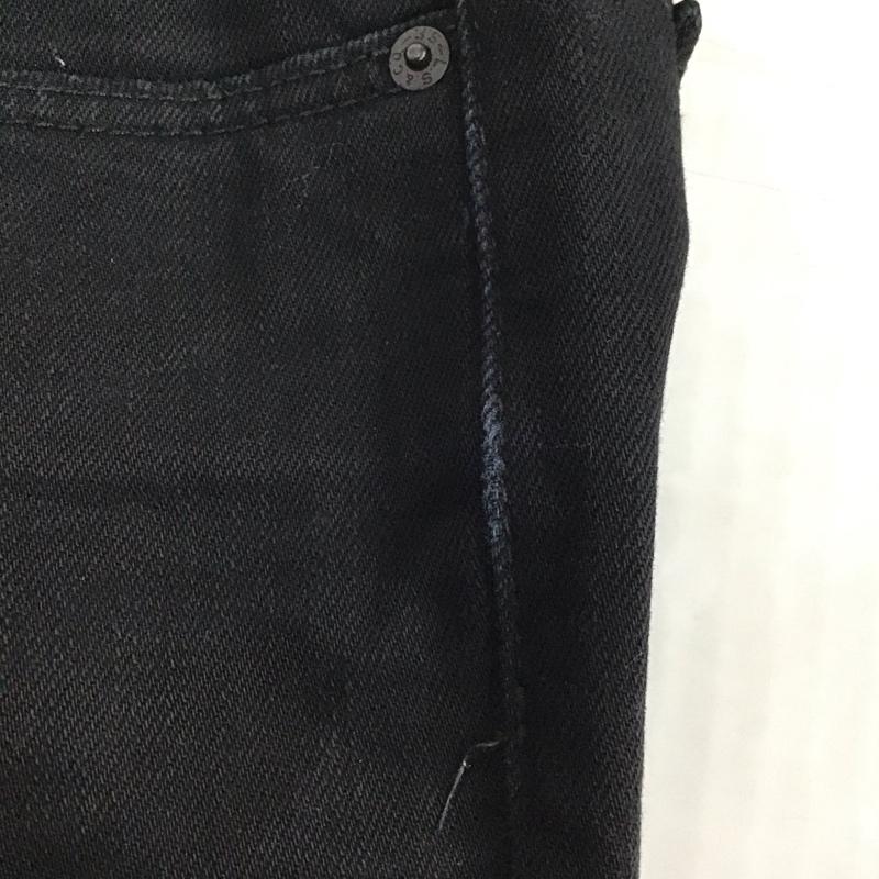 リーバイストラウスアンドコー Levi Strauss & co. パンツ デニム、ジーンズ デニムパンツ スリムパンツ ストレッチパンツ ジーンズ 32インチ 無地 黒 / ブラック /  メンズ USED 古着 中古 10123552