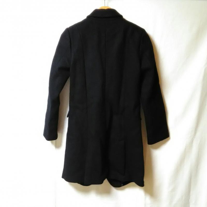 ボルニー BORNY コート コート一般 S 無地 黒 / ブラック / レディース USED 古着 中古 10013162