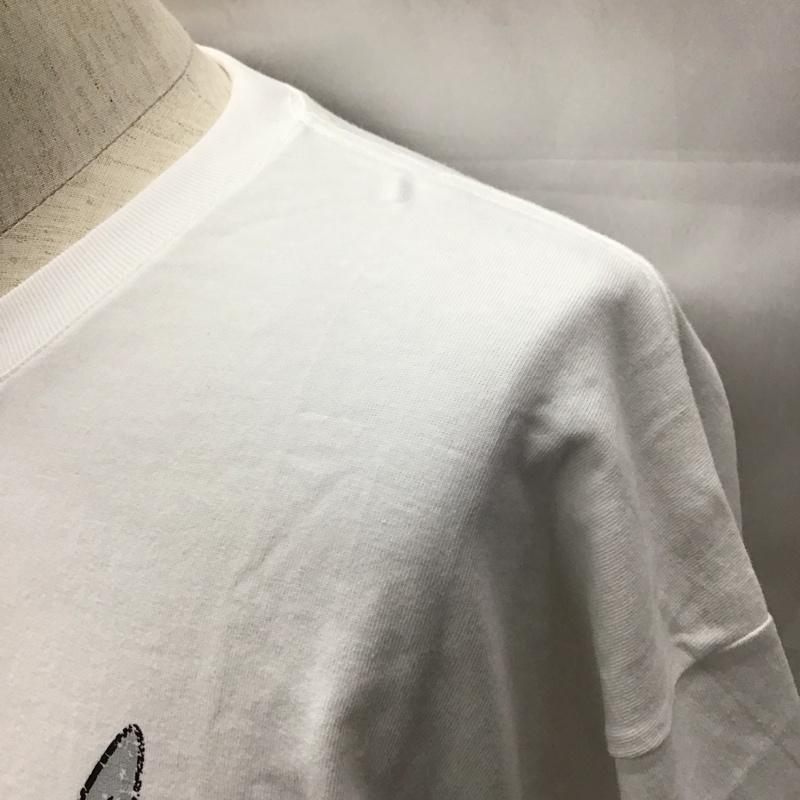 キス KITH Tシャツ 半袖 半袖カットソー プリントTシャツ クルーネックカットソー XL プリント 白 / ホワイト /  メンズ USED 古着 中古 10111010