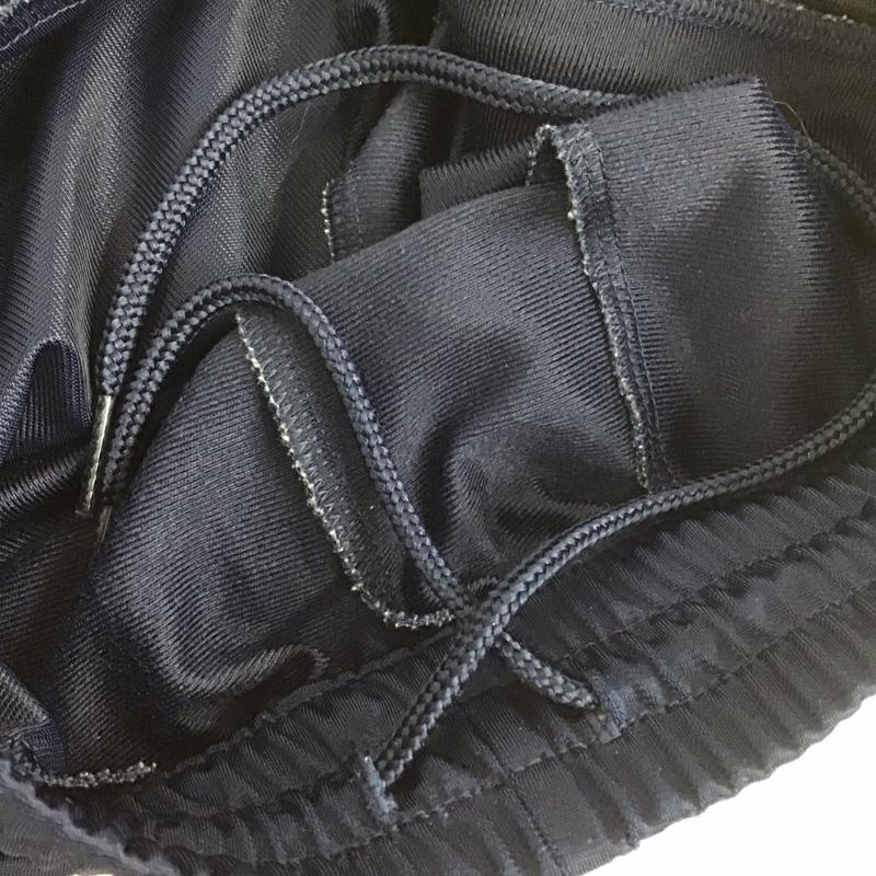 アディダス adidas パンツ ワークパンツ、ペインターパンツ 2lm001 ボトム ワークパンツ ジャージ M ロゴ、文字 紺 / ネイビー /  メンズ USED 古着 中古 10126636