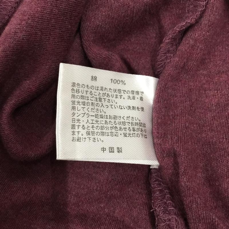 ブルックスブラザーズ BROOKS BROTHERS カットソー 長袖 タートルネック M ワンポイント 紫 / パープル /  メンズ USED 古着 中古 10111384