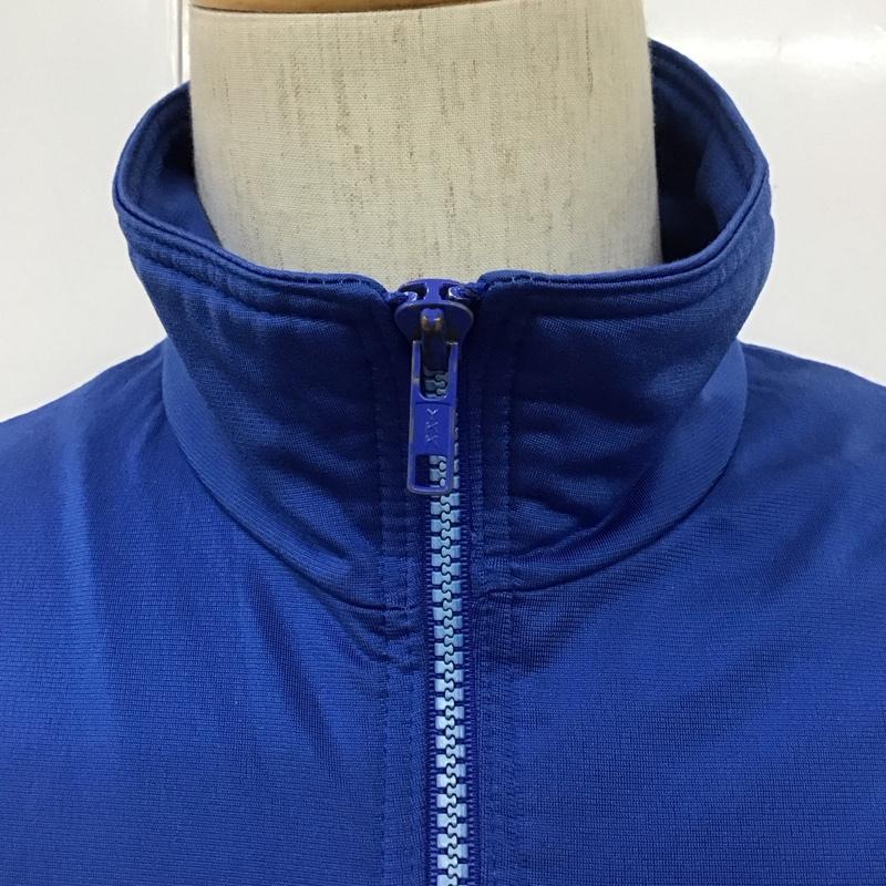 ナイキ NIKE ジャケット、上着 ジャンパー、ブルゾン ジップアップジャケット ジャンパー ジャージ 古着 スポーツウェア M ロゴ、文字 白 / ホワイト / X 青 / ブルー / メンズ USED 古着 中古 10111624