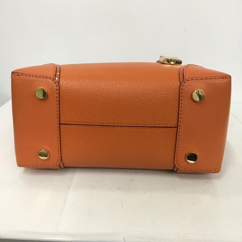 マイケルコース MICHAEL KORS ハンドバッグ ハンドバッグ ショルダーバッグ 2WAY ロゴ、文字 橙 / オレンジ / レディース USED 古着 中古 10133301
