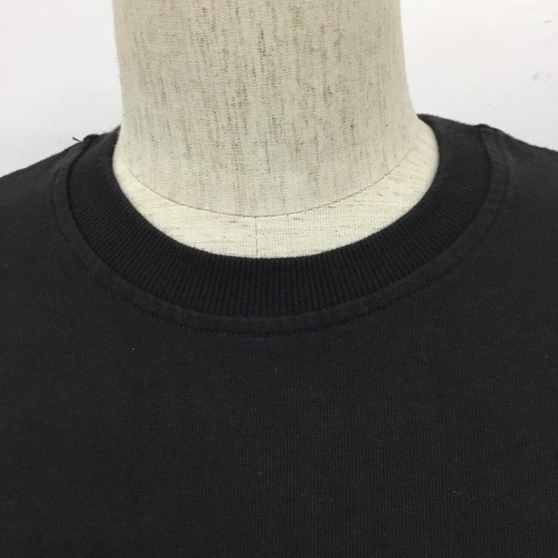 ラファイエット Lafayette Tシャツ 半袖 半袖カットソー プリントTシャツ クルーネックカットソー XL ロゴ、文字 黒 / ブラック /  メンズ USED 古着 中古 10110014