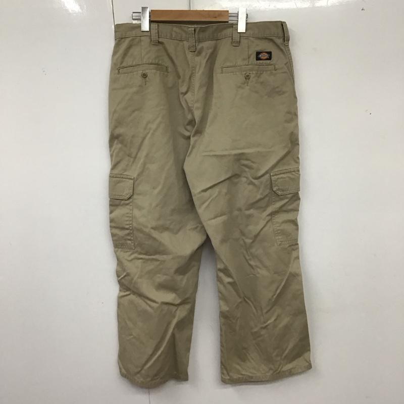 ディッキーズ Dickies パンツ ワークパンツ、ペインターパンツ ワークパンツ ワイドパンツ カジュアルパンツ 36 無地 ベージュ / ベージュ /  メンズ USED 古着 中古 10126650
