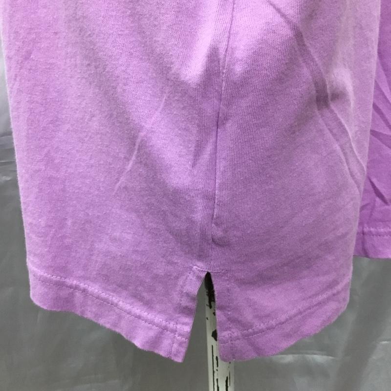 ニコアンド niko and... Tシャツ 半袖 S211TC10AD ワイド 胸ポケット L 無地 紫 / パープル / レディース USED 古着 中古 10115552
