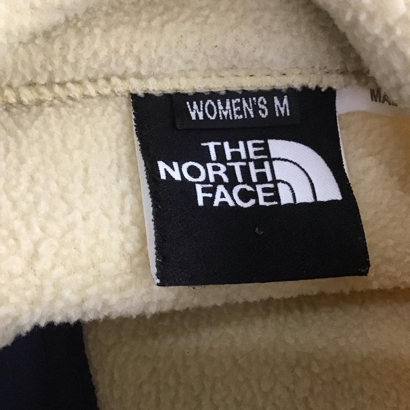 ザノースフェイス THE NORTH FACE ジャケット、上着 ジャケット、ブレザー NAW-3287 フリースジャケット M ロゴ、文字 ベージュ / ベージュ / X 紺 / ネイビー / レディース USED 古着 中古 10108298