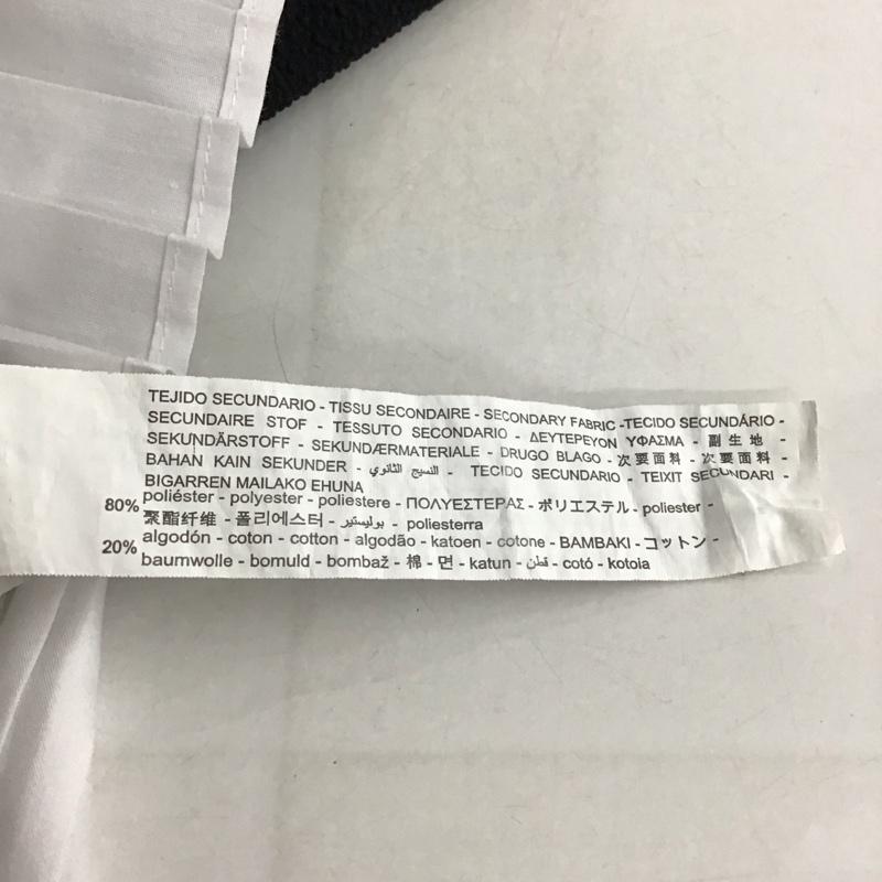 ザラ ZARA シャツ、ブラウス 長袖 M 無地 白 / ホワイト / X 黒 / ブラック / レディース USED 古着 中古 10149809
