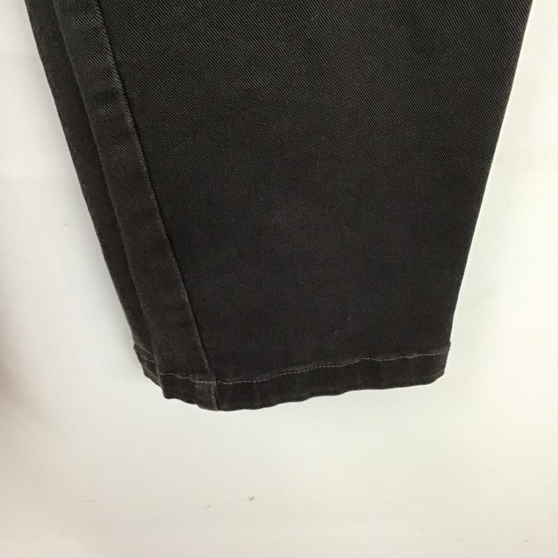 ロンハーマン Ron Herman パンツ ワークパンツ、ペインターパンツ 211m40rh01 DICKIESコラボ ワークパンツ ワイドパンツ 32インチ 無地 黒 / ブラック / メンズ USED 古着 中古 10130673