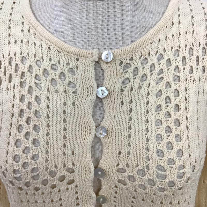 ザラ ZARA カットソー 長袖 長袖カットソー ヘンリーネックカットソー ロングスリーブカットソー S 無地 オフホワイト / オフホワイト / レディース USED 古着 中古 10124069