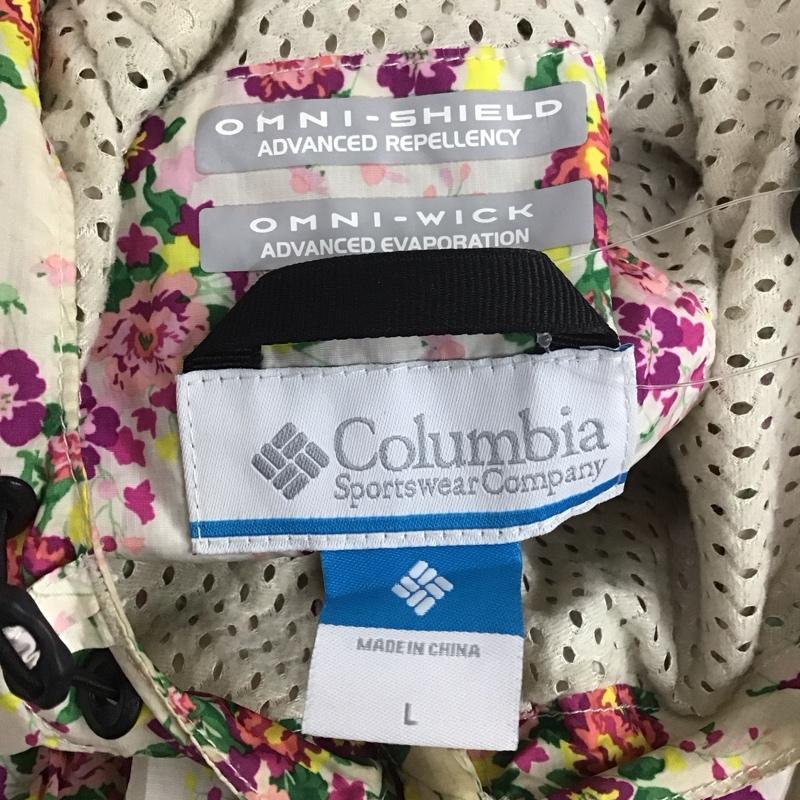 コロンビア Columbia ジャケット、上着 ジャンパー、ブルゾン L 総柄 X 花柄 マルチカラー / マルチカラー / レディース USED 古着 中古 10113786