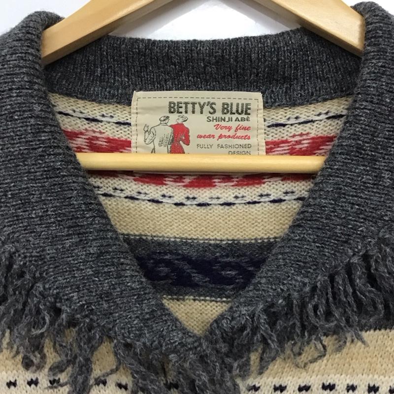 古着 USED カーディガン 長袖 BETTYS BLUE 9 マルチカラー / マルチカラー / レディース USED 古着 中古 10133890