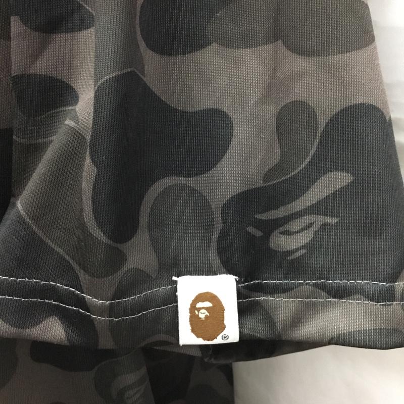 アベイシングエイプ A BATHING APE Tシャツ 半袖 PUMA スポーツウェア カモ柄 迷彩 XL ワンポイント マルチカラー / マルチカラー / メンズ USED 古着 中古 10121241