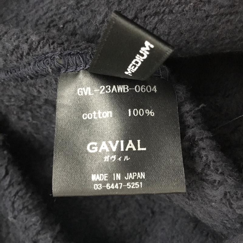 ガヴィル GAVIAL ボトムス ボトムス GVL-23AWB-0604 スウェットパンツ ワイドパンツ カジュアルパンツ ジャージ M ロゴ、文字 紺 / ネイビー / メンズ USED 古着 中古 10110060