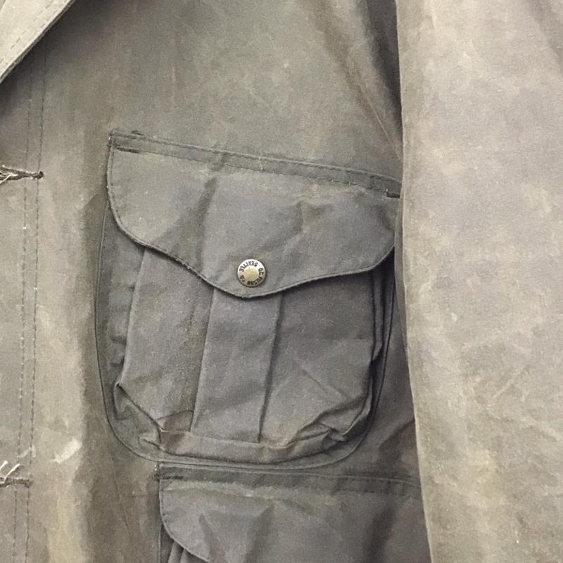フィルソン FILSON GARMENT ジャケット、上着 ジャケット、ブレザー ロングジャケット アウター ロングコート オイルコート XL 無地 カーキ / カーキ / メンズ USED 古着 中古 10135450