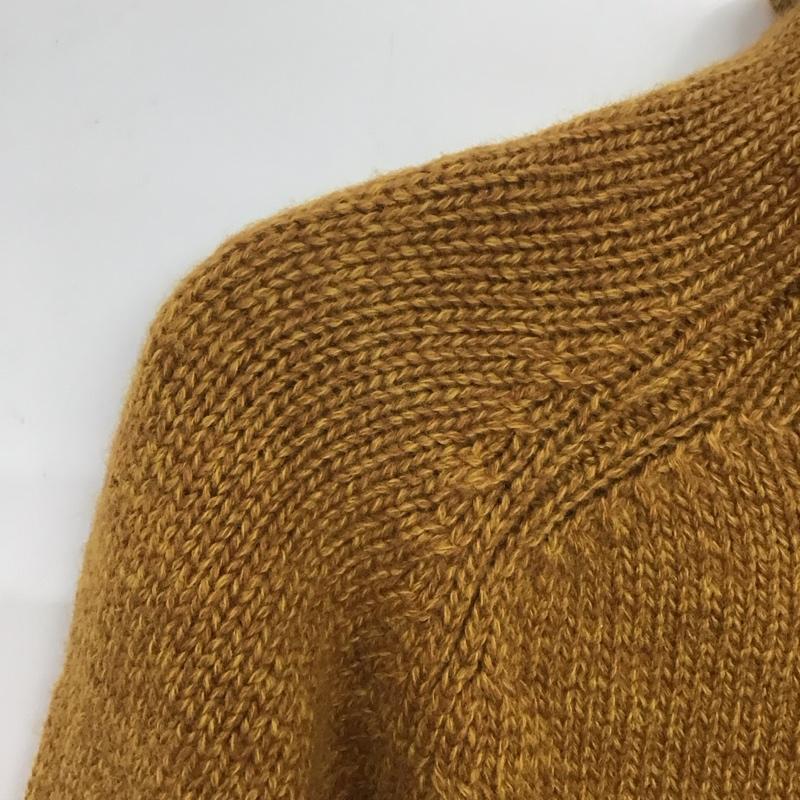 ジェイクルー J.CREW ニット、セーター 長袖 長袖ニットカットソー タートルネック セーター M 無地 橙 / オレンジ / メンズ USED 古着 中古 10135907