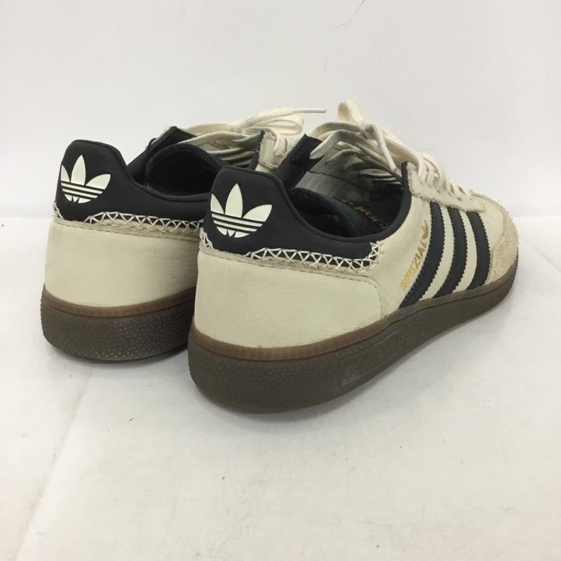 アディダス adidas スニーカー スニーカー IE3698 Handball Spezial 27.5cm 箱有 27.5cm ロゴ、文字 黒 / ブラック / X ベージュ / ベージュ / メンズ USED 古着 中古 10137379