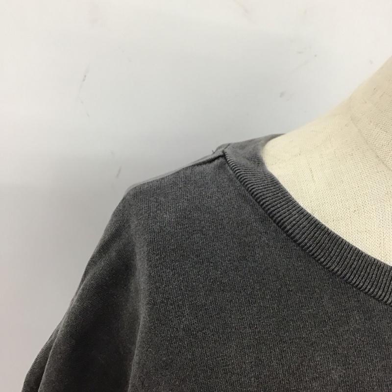 アングリッド Ungrid Tシャツ 半袖 112132754601 ビッグロゴルーズTee FREE ロゴ、文字 チャコールグレー / チャコールグレー / レディース USED 古着 中古 10114945