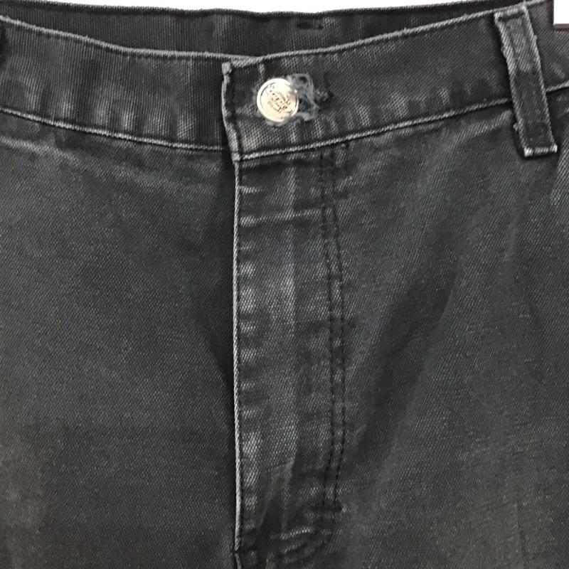 ディッキーズ Dickies パンツ ワークパンツ、ペインターパンツ 36 × 32 ロゴ、文字 黒 / ブラック / メンズ USED 古着 中古 10133759