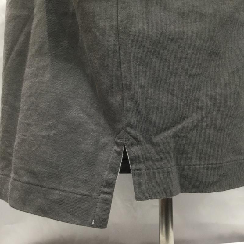サイベーシックス SCYE BASICS Tシャツ 半袖 5121-21482 半袖カットソー クルーネックカットソー 無地Tシャツ 40 ロゴ、文字 灰 / グレー / メンズ USED 古着 中古 10106591