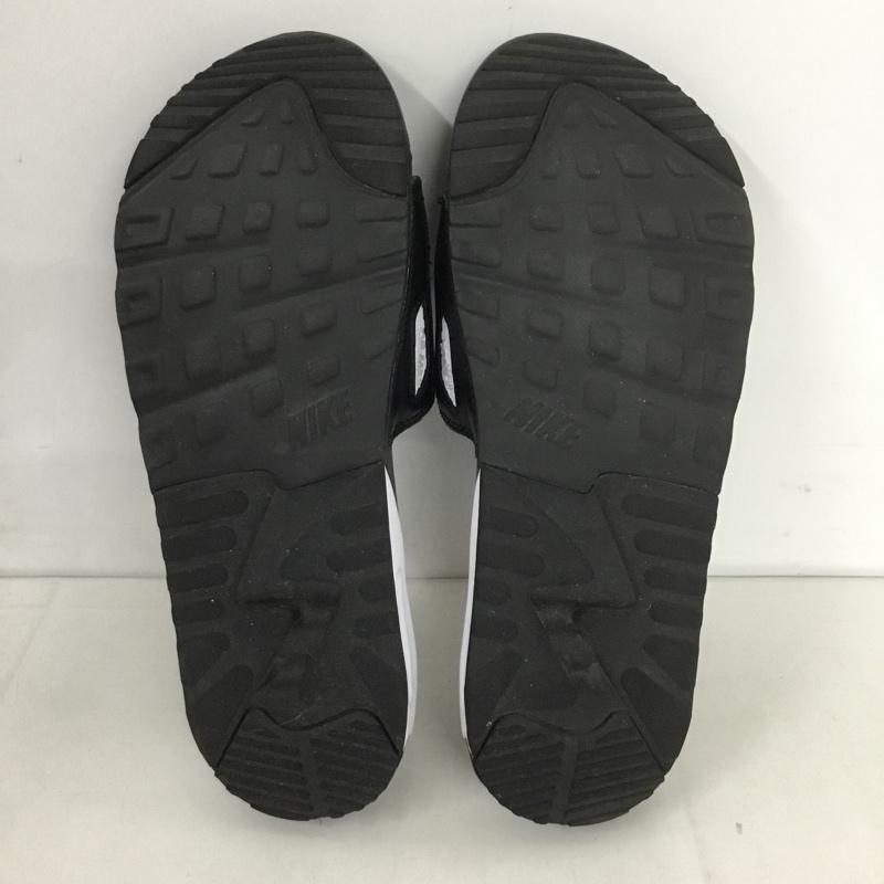 ナイキ NIKE サンダル サンダル BQ4635-002 AIR MAX 90 SLIDE 27cm シャワーサンダル 27.0cm ロゴ、文字 黒 / ブラック / X 白 / ホワイト / メンズ USED 古着 中古 10131078