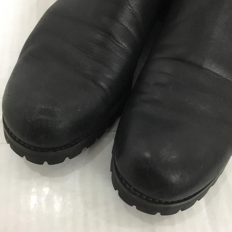 パドローネ PADRONE ブーツ ショートブーツ サイドゴアブーツ 無地 黒 / ブラック / メンズ USED 古着 中古 10123631