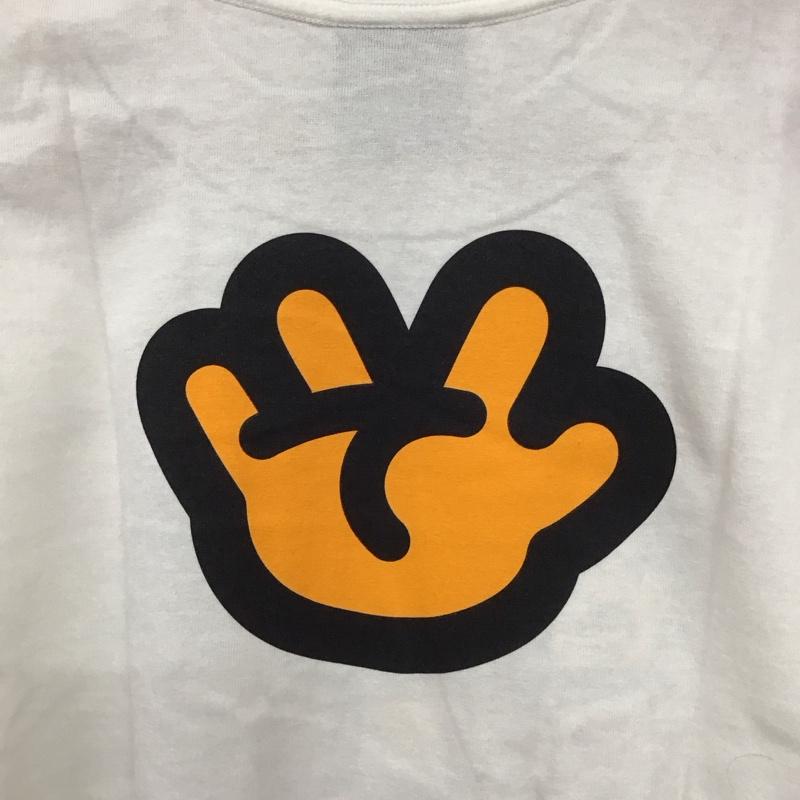 ベイプ BAPE Tシャツ 半袖 半袖カットソー プリントTシャツ クルーネックカットソー nerd M プリント 白 / ホワイト / メンズ USED 古着 中古 10137722