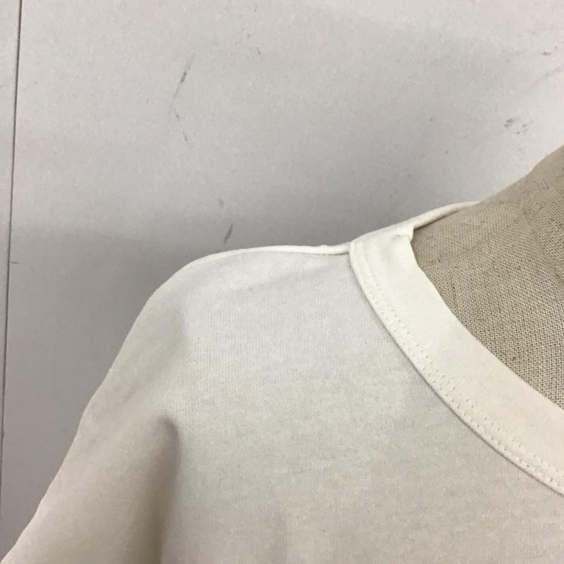 スローブイエナ SLOBE IENA Tシャツ 半袖 23-070-912-0350-2-0 クルーネック ロゴ、文字 白 / ホワイト / レディース USED 古着 中古 10115086