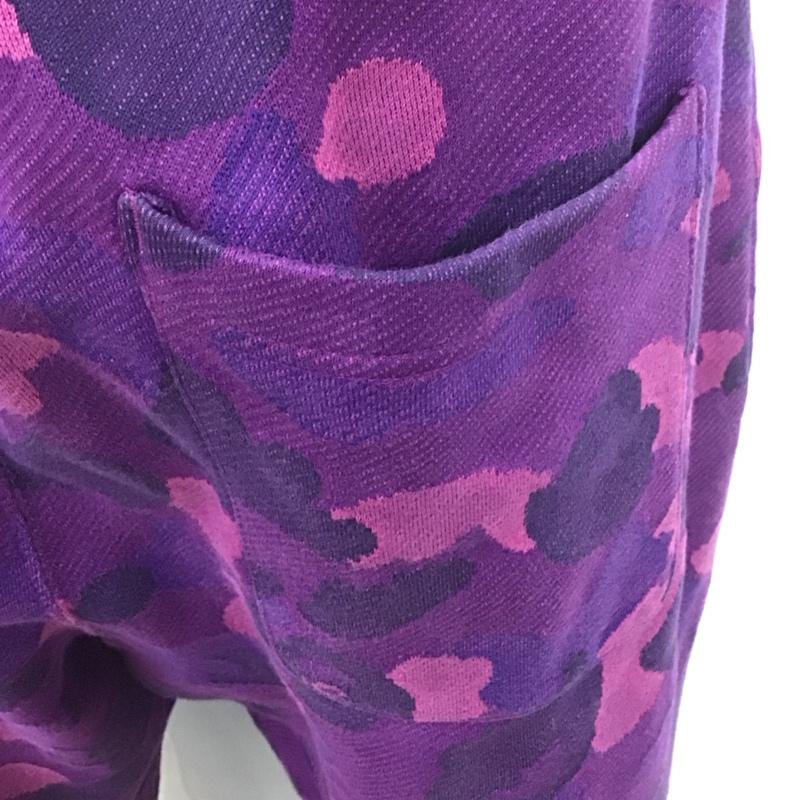 アベイシングエイプ A BATHING APE ボトムス ボトムス スウェットパンツ カジュアルパンツ 迷彩柄 ジャージ ワイドパンツ XL カモフラージュ柄・迷彩 マルチカラー / マルチカラー / メンズ USED 古着 中古 10107807