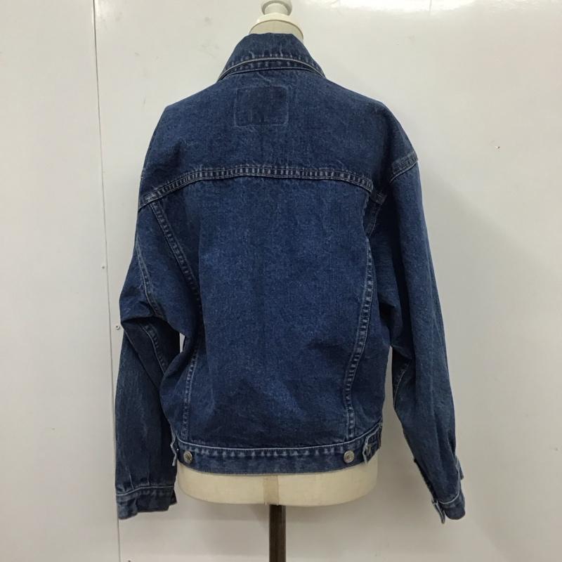 ギャップ GAP ジャケット、上着 ジャケット、ブレザー Gジャン デニムジャケット XL 無地 青 / ブルー / レディース USED 古着 中古 10117391