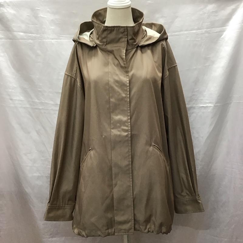 ジユウク 自由区 ジャケット、上着 ジャンパー、ブルゾン 38 無地 ベージュ / ベージュ / レディース USED 古着 中古 10123426
