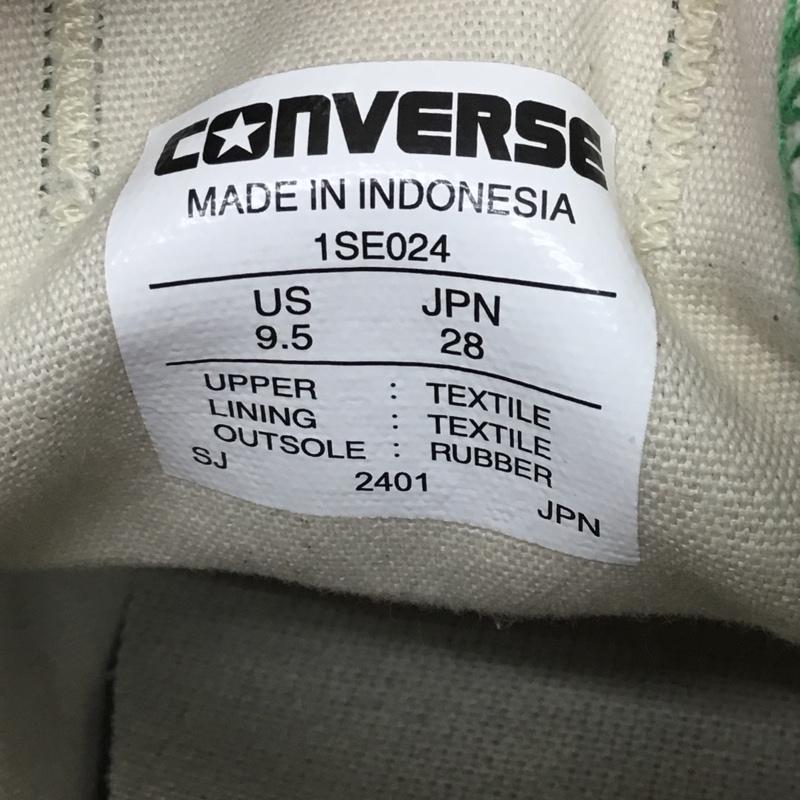 コンバース CONVERSE スニーカー スニーカー 1SE024 ALL STAR US OX 28cm 28.0cm ロゴ、文字 緑 / グリーン / メンズ USED 古着 中古 10113953