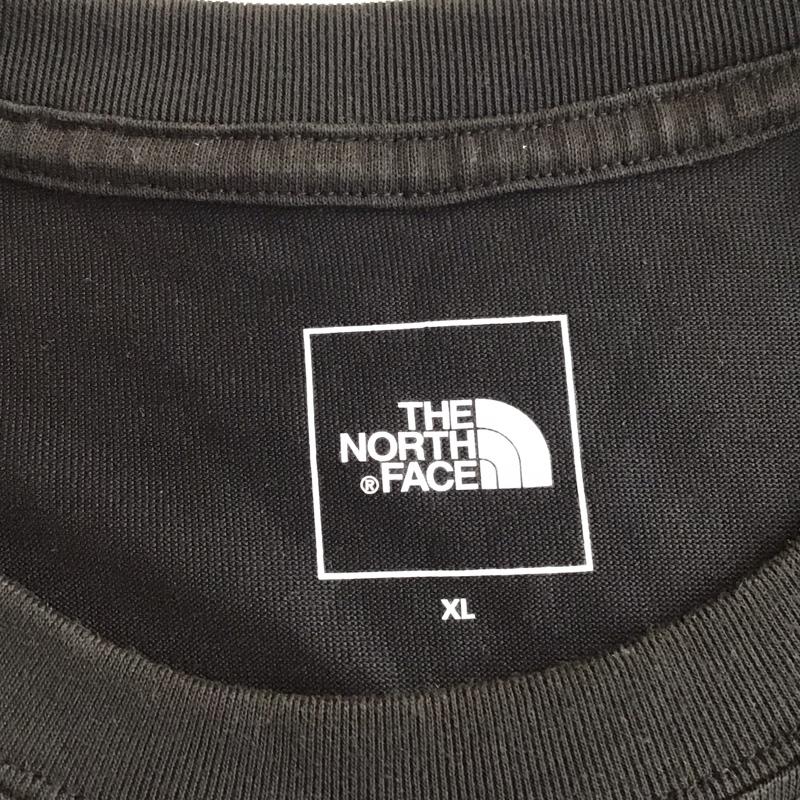 ザノースフェイス THE NORTH FACE Tシャツ 半袖 NT32332 ショートスリーブヒストリカルロゴティー XL ロゴ、文字 黒 / ブラック / レディース USED 古着 中古 10116517