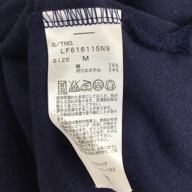 ローリーズファーム LOWRYS FARM カットソー 長袖 M 無地 紺 / ネイビー / レディース USED 古着 中古 10121250