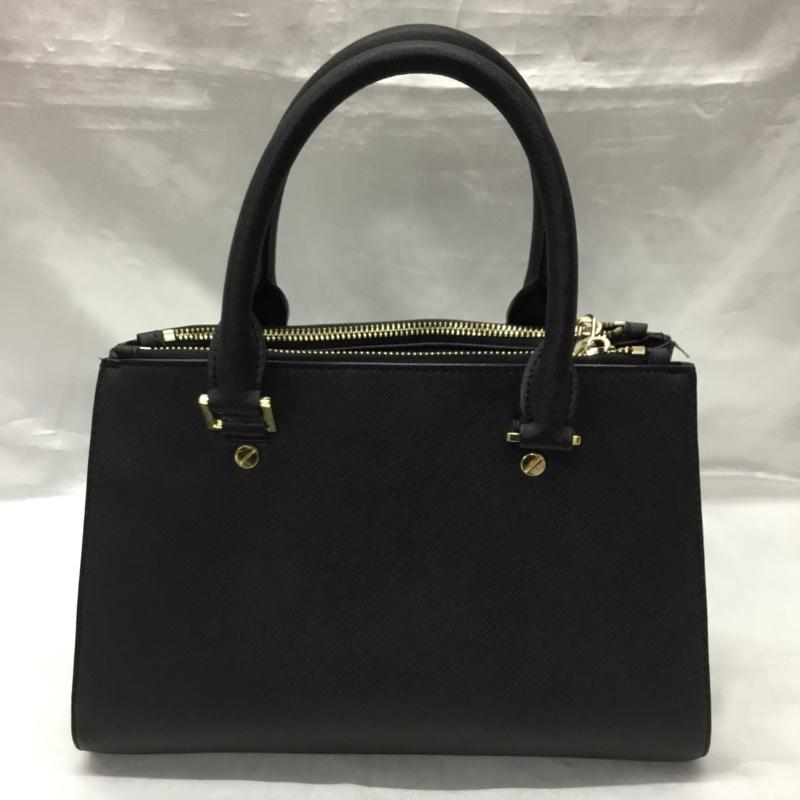 マイケルコース MICHAEL KORS ハンドバッグ ハンドバッグ ロゴ、文字 黒 / ブラック / レディース USED 古着 中古 10119658