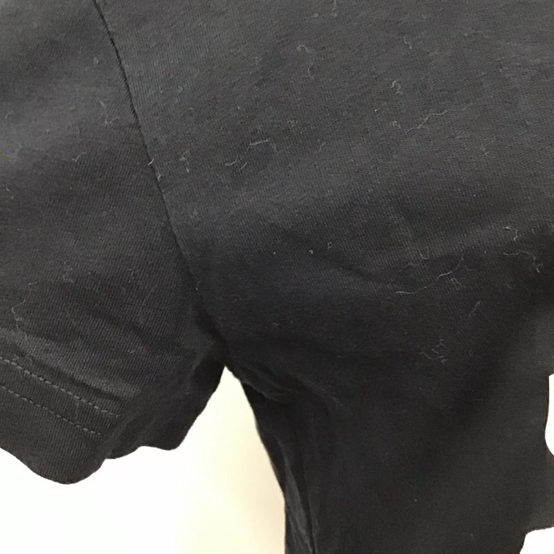 ディーゼル DIESEL Tシャツ 半袖 半袖カットソー プリントTシャツ クルーネックカットソー S プリント 黒 / ブラック / レディース USED 古着 中古 10115974