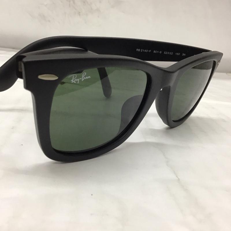 レイバン Ray-Ban めがね・サングラス サングラス RB2140F ORIGINAL WAYFARER CLASSIC ロゴ、文字 黒 / ブラック / メンズ USED 古着 中古 10114310