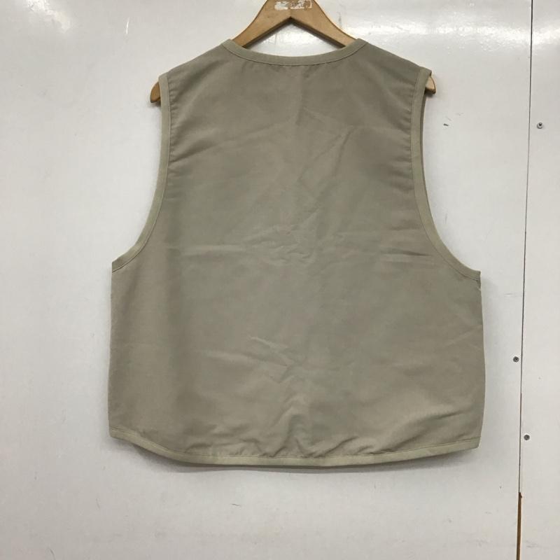 ニコアンド niko and... ベスト ベスト NKM31709FL 前開き L 無地 ベージュ / ベージュ / レディース USED 古着 中古 10138918