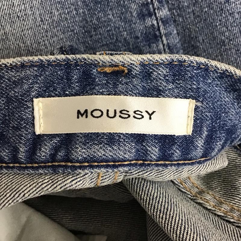 マウジー MOUSSY パンツ デニム、ジーンズ 010faa12-1300-1 ブーツカットパンツ デニムパンツ フレアパンツ 27インチ 無地 インディゴ / インディゴ / レディース USED 古着 中古 10114480