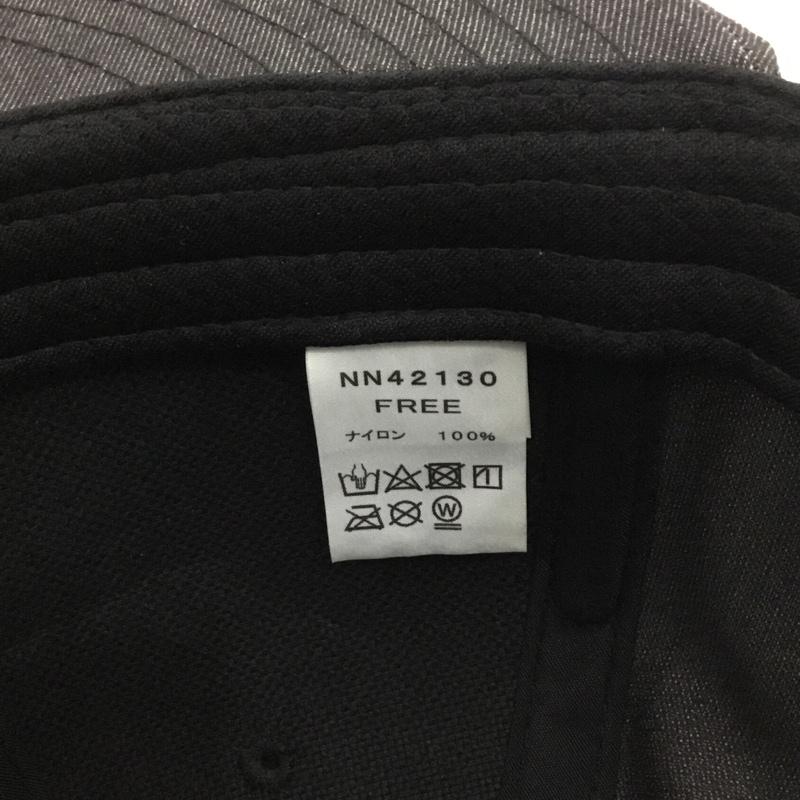 ザノースフェイス THE NORTH FACE 帽子 キャップ NN42130 NYLON DENIM CAP FREE ロゴ、文字 黒 / ブラック / メンズ USED 古着 中古 10149870