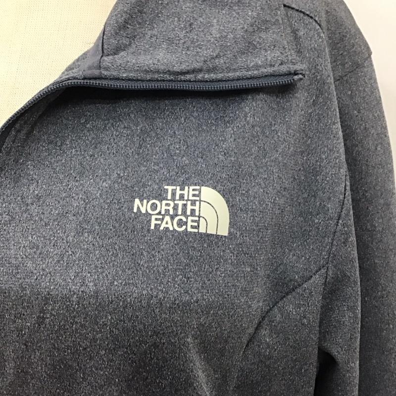 ザノースフェイス THE NORTH FACE ジャケット、上着 ジャケット、ブレザー T93RZJ フルジップ ストレッチ L ロゴ、文字 紺 / ネイビー / レディース USED 古着 中古 10112590