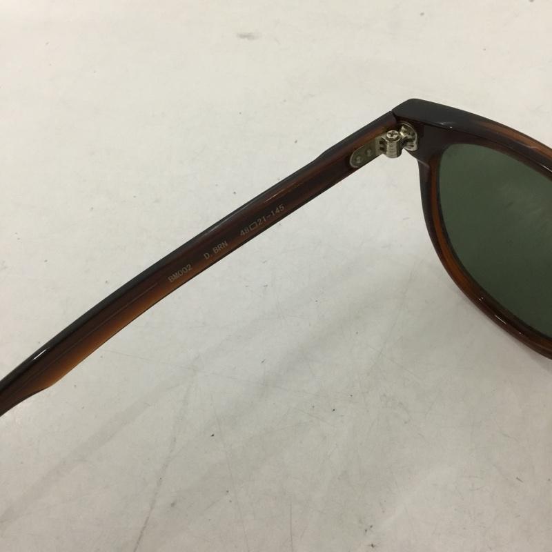 ブラン BLANC.. めがね・サングラス サングラス BM002 カラーレンズ 無地 茶 / ブラウン / メンズ USED 古着 中古 10131714