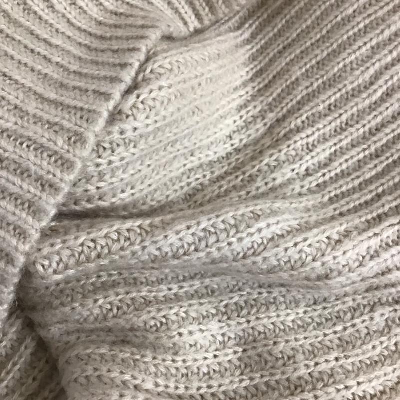 セレクトモカ select MOCA ニット、セーター 長袖 10004774-2 モックネック ハイネック FREE 刺繍 ベージュ / ベージュ /  レディース USED 古着 中古 10112040