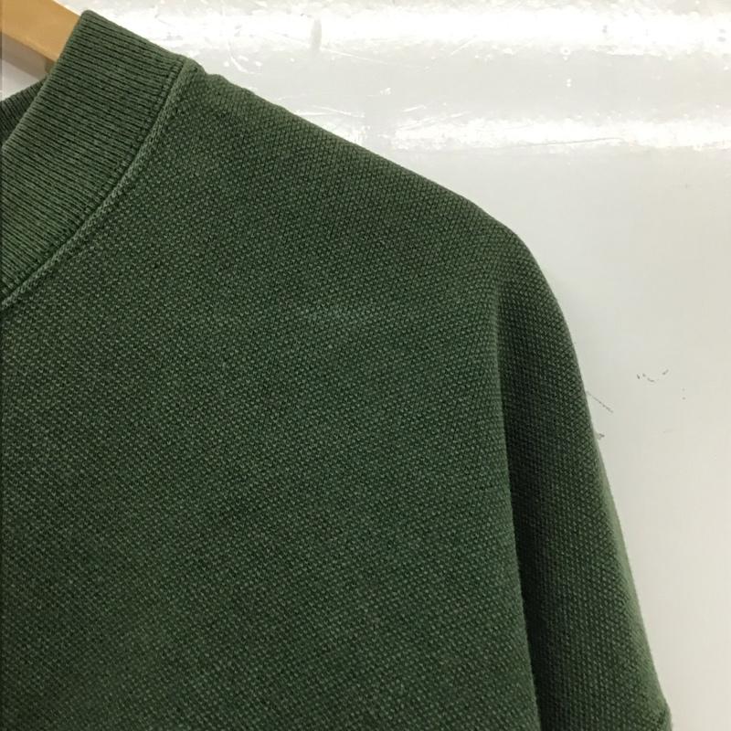 オニータ ONEITA トレーナー 長袖 XL ロゴ、文字 X プリント 緑 / グリーン / メンズ USED 古着 中古 10134530