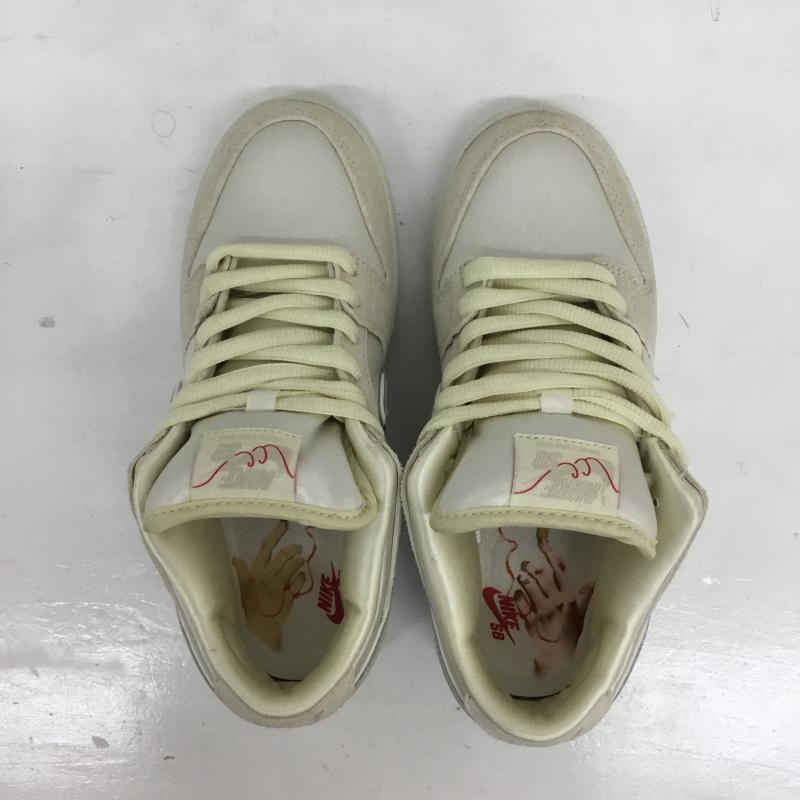ナイキ NIKE スニーカー スニーカー FZ5654-100 Nike SB Dunk Low PRM City of Love 23.0cm 無地 白 / ホワイト / X アイボリー / アイボリー / X ベージュ / ベージュ / レディース USED 古着 中古 10130256