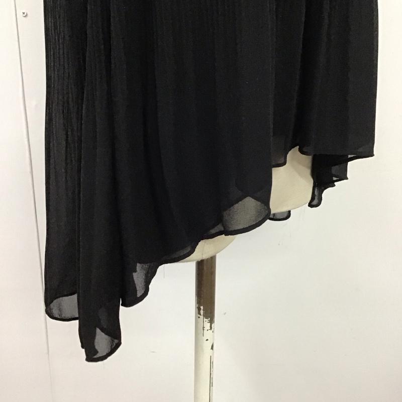 ザラティーアールエフ ZARA TRF トップス トップス プリーツ ノースリーブ S 無地 黒 / ブラック / レディース USED 古着 中古 10114107