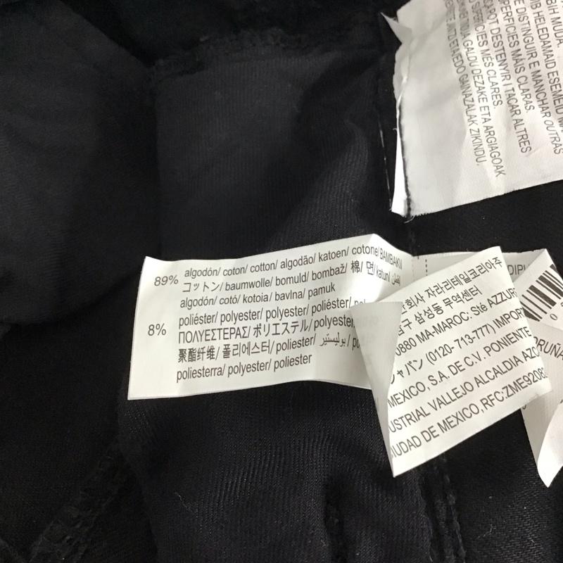 ザラ ZARA パンツ デニム、ジーンズ デニムパンツ スリムパンツ カジュアルパンツ ストレッチパンツ 42 無地 黒 / ブラック / メンズ USED 古着 中古 10134808