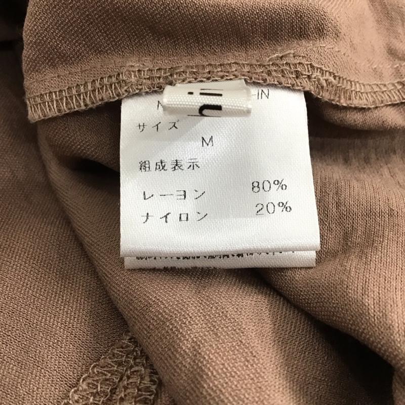 アルシーヴ archives ワンピース ロングスカート PHS20038-IN シアーバックリボンOP キャミOPセット M 無地 茶 / ブラウン / レディース USED 古着 中古 10114466